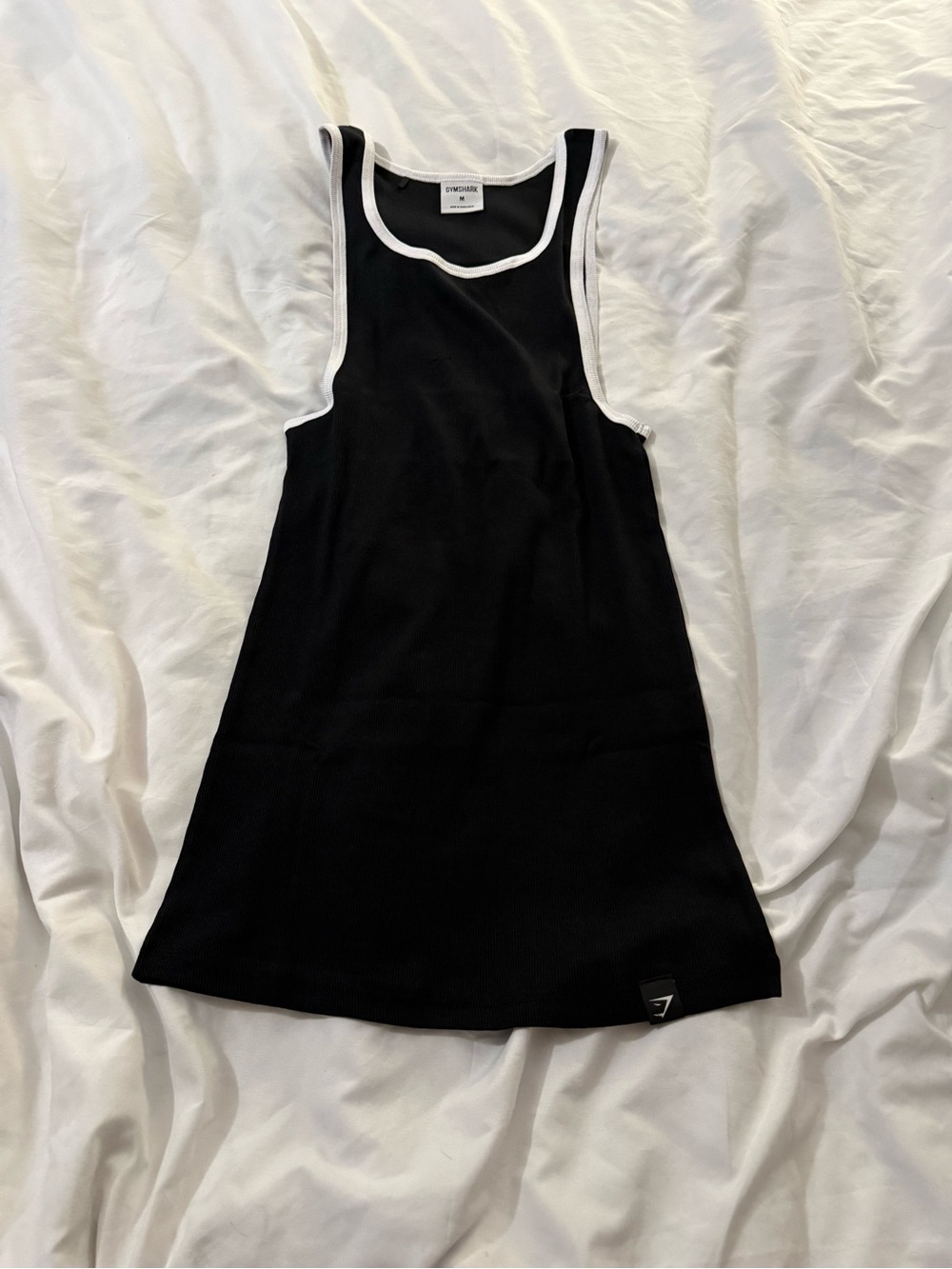 Gymshark ribbed tank top size m nwt